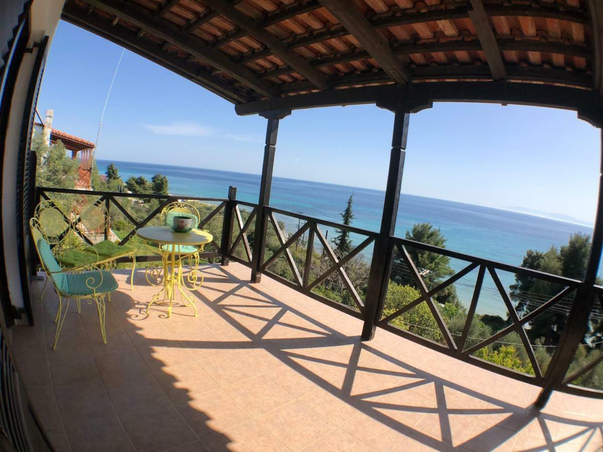 Unique Sea View Villa Kalandra Extérieur photo